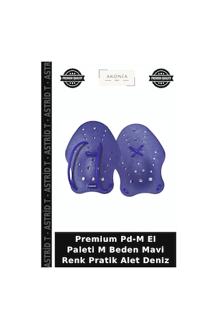 Premium Pd-m El Paleti M Beden Mavi Renk Pratik Alet Deniz Unisex