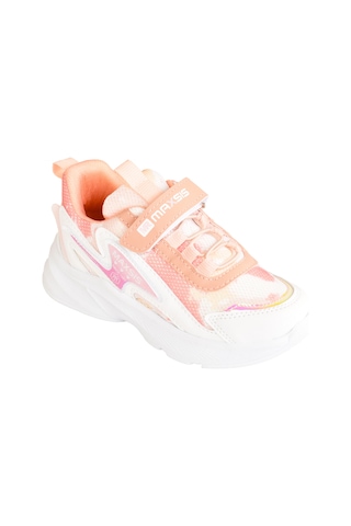 Minibonito Kız Çoçuk Çırt Bağcıklı Termo Taban Günlük Sneaker Somon