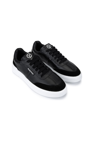 Mario Valentino Erkek Hakiki Deri Siyah Sneakers & Spor Ayakkabı 1040 92r2108 Erk Ayk Sk25-26 Nero