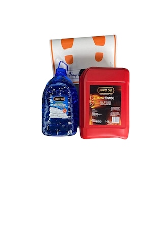 Power Ten 20W-50 Motor Yağı 10 Litre + Cam Suyu 5 L Bakım Seti Power Ten 20W-50 Motor Yağı 10 Litre + Cam Suyu 5 L Bakım Seti
