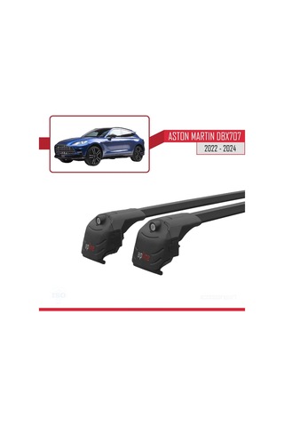 Aston Martin Dbx707 2022 Ve Sonrası İle Uyumlu Ace-2 Ara Atkı Tavan Barı Siyah