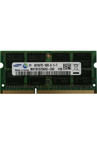Samsung M471B1G73AH0-CH9 8 GB DDR3 CL9 1333 MHz Notebook Ram Samsung M471B1G73AH0-CH9 8 GB DDR3 CL9 1333 MHz Notebook Ram