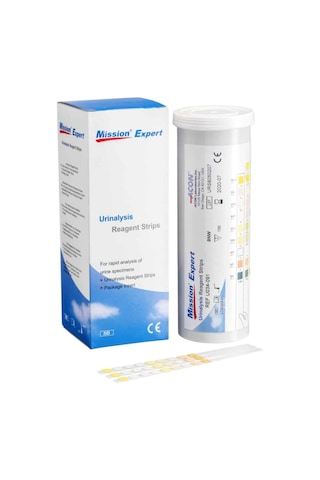 Acon Mission Expert İdrar Stribi 10 Parametre 100 Test