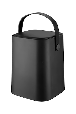 Pratik Klik Çöp Kovası 8 Lt. Siyah