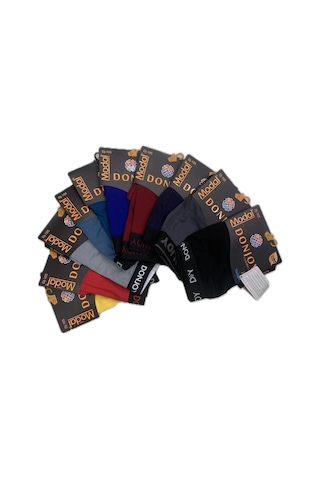 Donjoy Erkek Modal Karışık Renkli Boxer 6 Adet 001