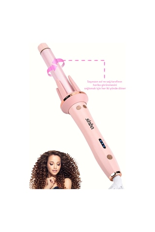 Sinbo Profesyonel Otomatik Kalın Su Dalgası Saç Maşası 25 MM SHD-1709