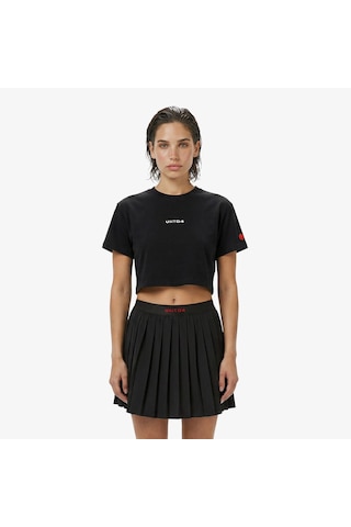 Unıted4 Regular Fit Kadın Siyah T-shirt Bsc-utws 2800282