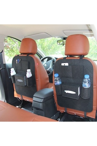 2Li Araba Araç Içi Koltuk Arkası Organizer Oto Eşya Düzenleyici
