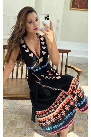 5983 Kimono-siyah Si Yah