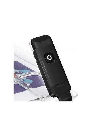 Maoyaya Yüksek Kalite Led Kitap Klipsi Okuma Lambası 001, Yatak Okuma Lambası Siyah