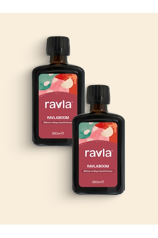 2'li Ürün - Ravlaboom Bitkisel Ve Meyve İçerikli Karışım 250ml