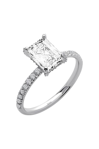 Sirius Pırlanta Ve Beyaz Topaz Venüs Jasmine Yüzük 0847r0072