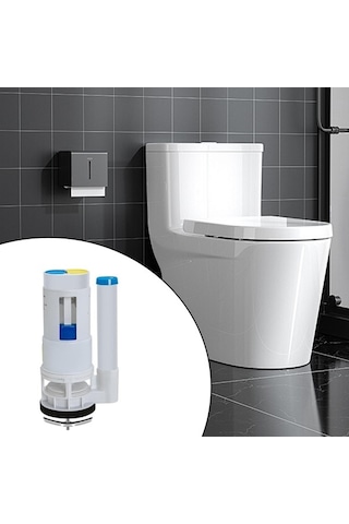 Pazly Suntek Tuvalet Floş Valfi Su Deposu Bağlantı Parçaları Beyaz Beyaz