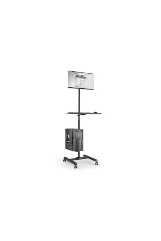 Mobil İş İstasyonu Monitör, Bilgisayar Tutucu Maks. 8 Kg, 32"