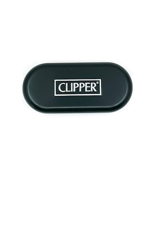 Clipper Metal Siboplu Siyah Çakmak