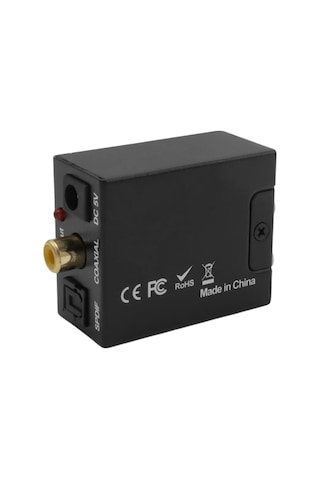 Fully G-538nd Optik/koaksiyel Dijital Ses - Analog Rca Çevirici