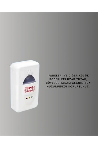 Zenvia Ultrasonik Ses Dalgalarıyla Kimyasalsız Fare Ve Böcek Kovucu Cihaz Znv2026