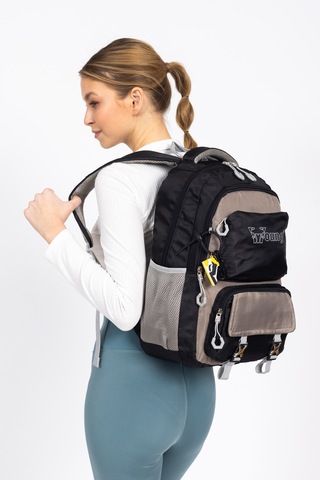 Şehir Hayatına Uyumlu Hafif Okul Sırt Çantası Günlük Kullanımda Maksimum Pratiklik - Siyah Siyah