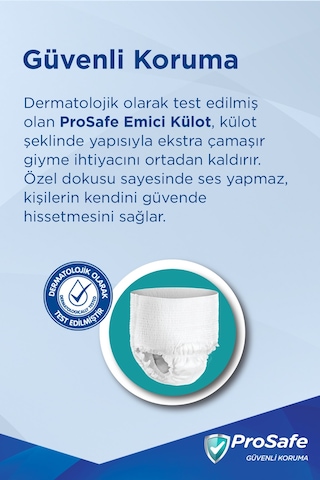 Prosafe Yetişkin Emici Külot Orta M 30'lu M