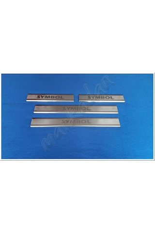 Renault Symbol Kapı Eşiği 2013-2021 4 Parça Paslanmaz Çelik