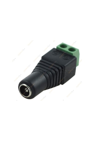Cat5 Cat6 To Bnc Video Balun Power Güç Konnektör