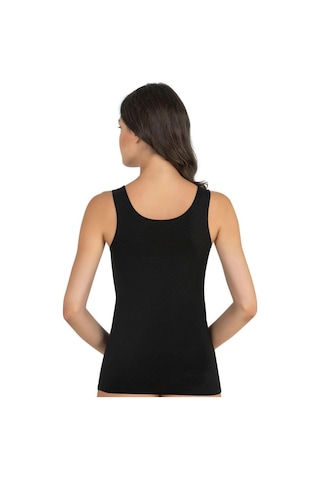 Fabony Bayan Geniş Askılı Atlet 1240 Siyah