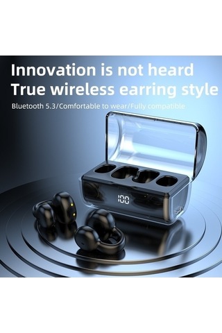 Carrier- Carrier- Kulak Klipsi Dijital Bluetooth Kulaklık Şarj