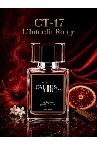 Calius Tibec Ct-17 Kadın Parfüm EDP 50 ML