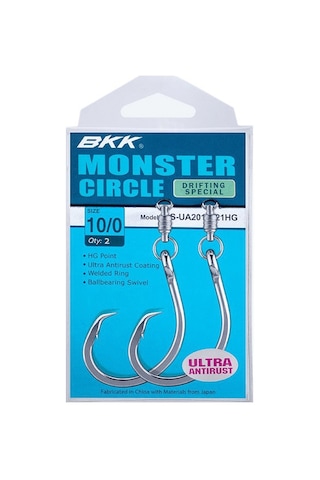 Bkk Monster Circle D.special Fırdöndülü Olta İğnesi 8/0