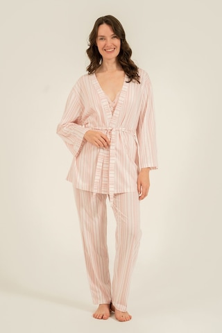 Arnetta Kadın Pembe Braletli Pijama Takımı Ar3756-s-v1 Ar3756-s-v1