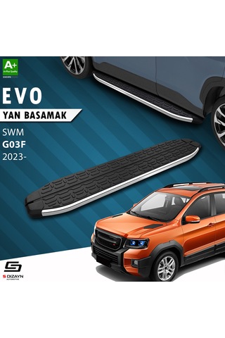S-dizayn Swm G03f Evo Krom Yan Basamak 193 Cm 2023 Üzeri A+ Kalite