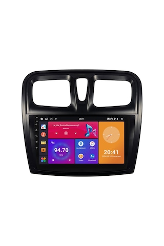 Renault Symbol Android Multimedya Sistemi 2015-2018 Crv4830xp 9"