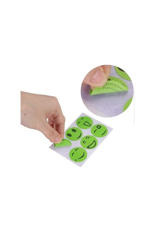 300 Adet Smiley Sivrisinek Kovucu Böcek Kovucu Etiketler