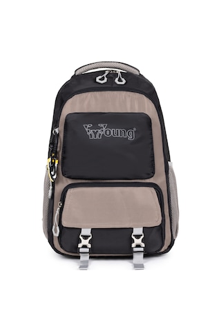 Şehir Hayatına Uyumlu Hafif Okul Sırt Çantası Günlük Kullanımda Maksimum Pratiklik - Siyah Siyah