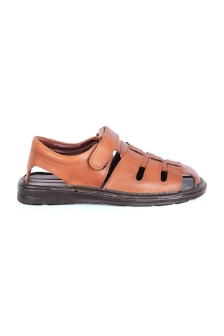 Moda Ayakkabı 659 Erkek Deri Sandalet