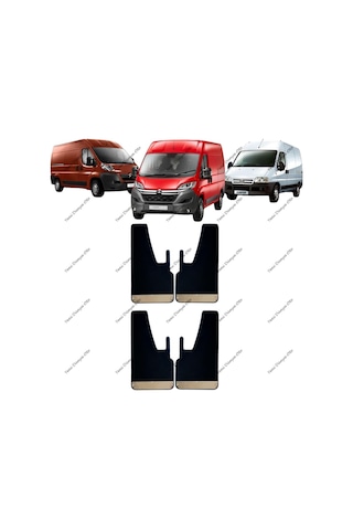 Citröen JUMPER 4'lü Krom Paçalık, Çamurluk, Tozluk CIT0SX019