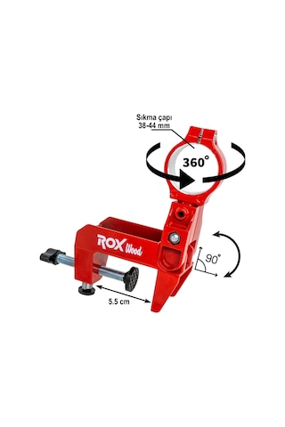 Rox Wood 0262 Tezgah Tipi Alüminyum Matkap Sabitleme Mengenesi