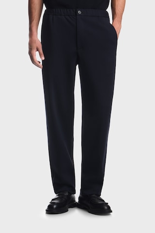 Emporio Armani Pamuk Karışımlı Normal Bel Düz Paça Jarse Pantolon Erkek Pantolon Em001611 Af27883 Ub118 Lacivert