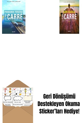 Panama Terzisi + Son Casus + Okuma Sticker'ları