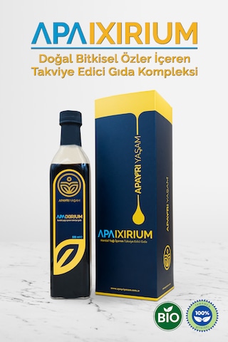 Apayrı Yaşam Apaixirium Bitkisel Esanslı Günlük Canlandırıcı Konsantre 500 ML
