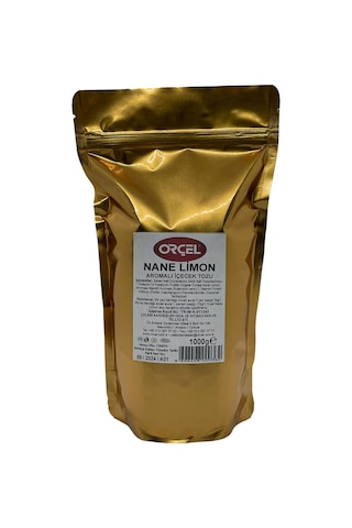 Orçel Nane Limon (Mentöllü) Aromalı İçecek Tozu Oralet Çay 1 KG Orçel Nane Limon (Mentöllü) Aromalı İçecek Tozu Oralet Çay 1 KG