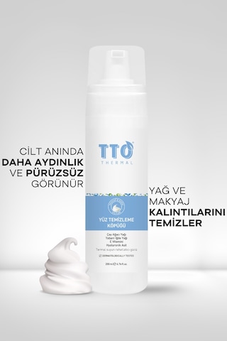 Tto Nemlendirici Losyon 100 ML + Göz Çevresi Şampuanı 125 ML + Yüz Temizleme Köpüğü 200 ML