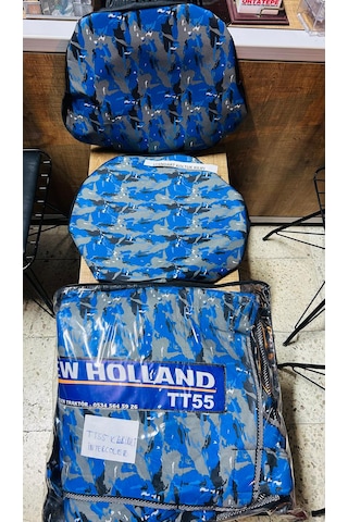 New Holland Tt55 Kabinli İntercooler Özel Su Geçirmez Branda Ve Standart Koltuk Kılıfı