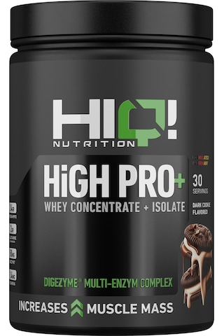 Hıq High Pro+ 900gr Dark Cookıe Flavored Oreo