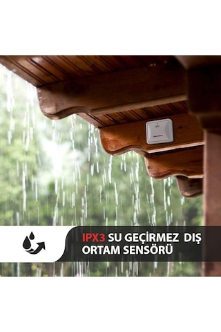 ThermoPro TX2C İlave Dış Sensör (TP60C, TP62C, TP63C, TP65C) İçin Uyumludur