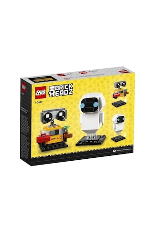 LEGO Brickheadz 40619 Eve And Wall e 155 Parça