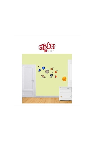 Gezegenler Sticker Seti