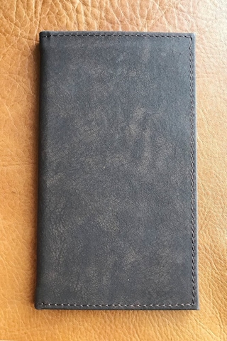 Hesap Sümeni Adisyon Kabı Vegan Deri 12 X 20 Cm Koyu Kahverengi