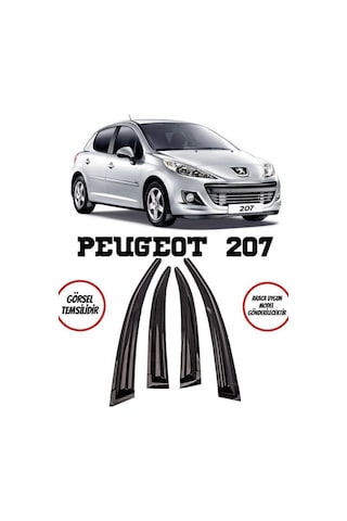 Peugeot 207 Uyumlu Cam Rüzgarlığı 2006-2012 Arası Uyumlu Mugen