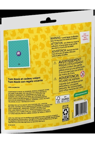 Lego Animal Crossing Tom Nook And Flying Present 30731